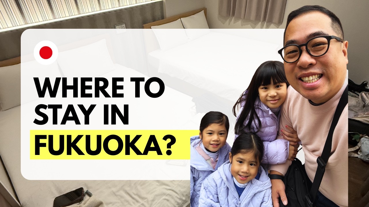 Where to Stay in Fukuoka | Inside Hotel SUI Haruyoshi: Our Honest Family Room Tour & Review