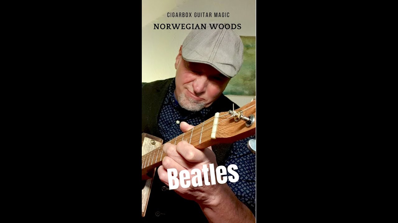 NORWEGIAN WOODS  auf der Cigarbox Gitarre