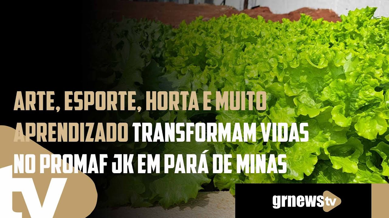 Arte, esporte, horta e muito aprendizado transformam vidas no Promaf JK em Pará de Minas