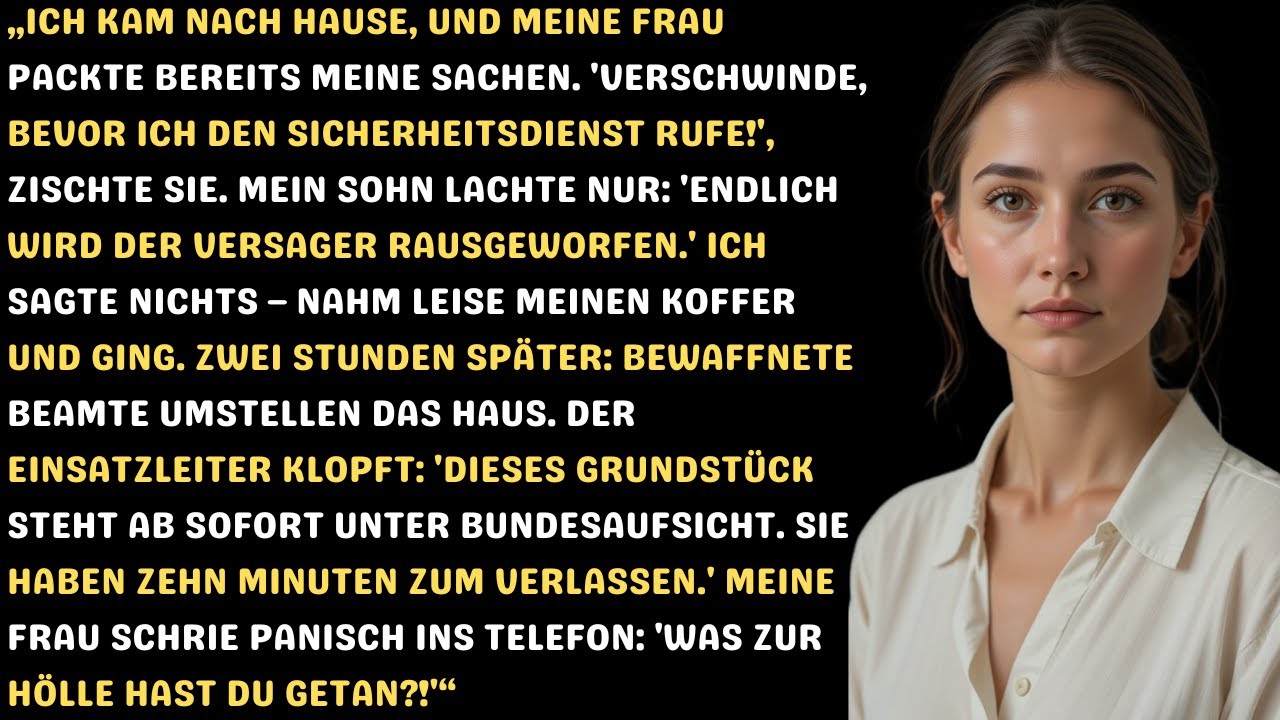 Meine Frau warf mich raus und nannte mich Versager – dann stürmte der Staat mit Waffen unser Haus