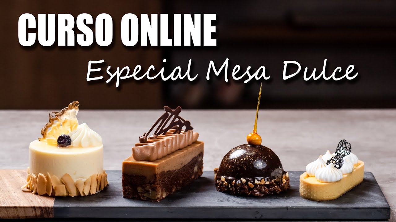 Aprende todo lo necesario para crear tus postres - Curso Online