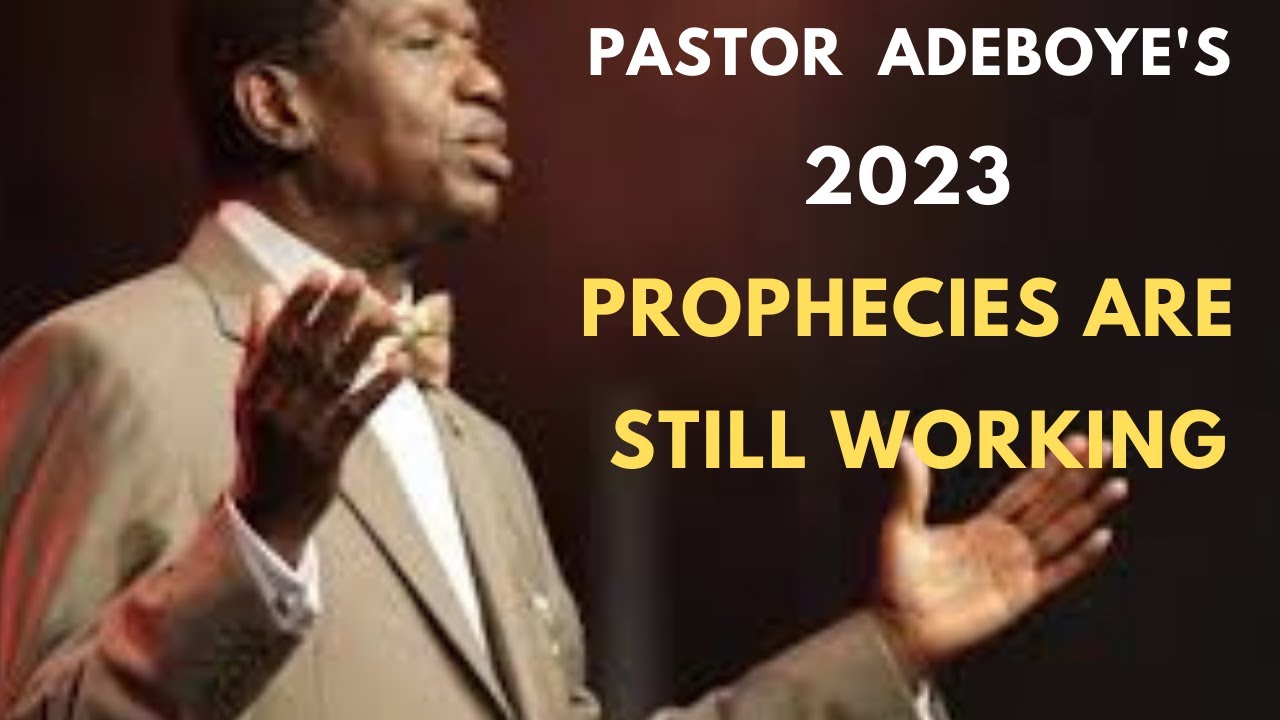 Pastor E. A. Adeboye Prophecy For 2023 Still Holds | RCCG |Koinonia Global |Self-improvement #growth