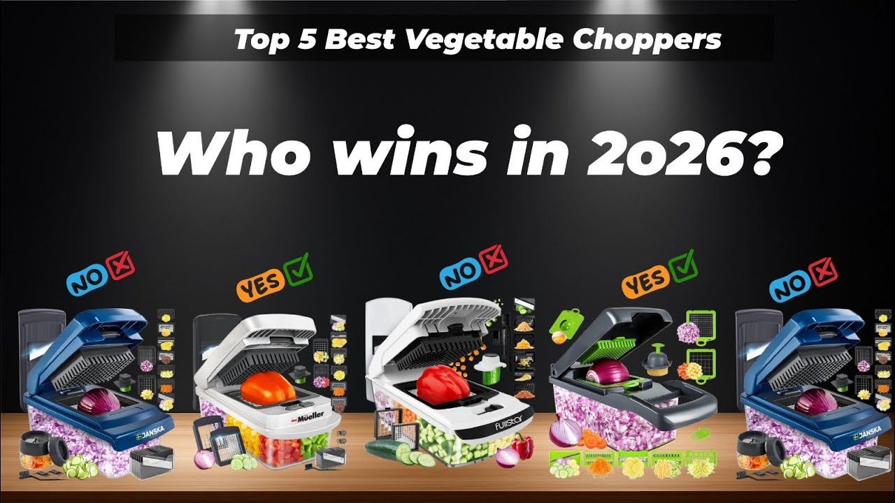 ✅ Топ-5 лучших овощерезок [Посмотрите это видео, прежде чем сделать выбор!]
