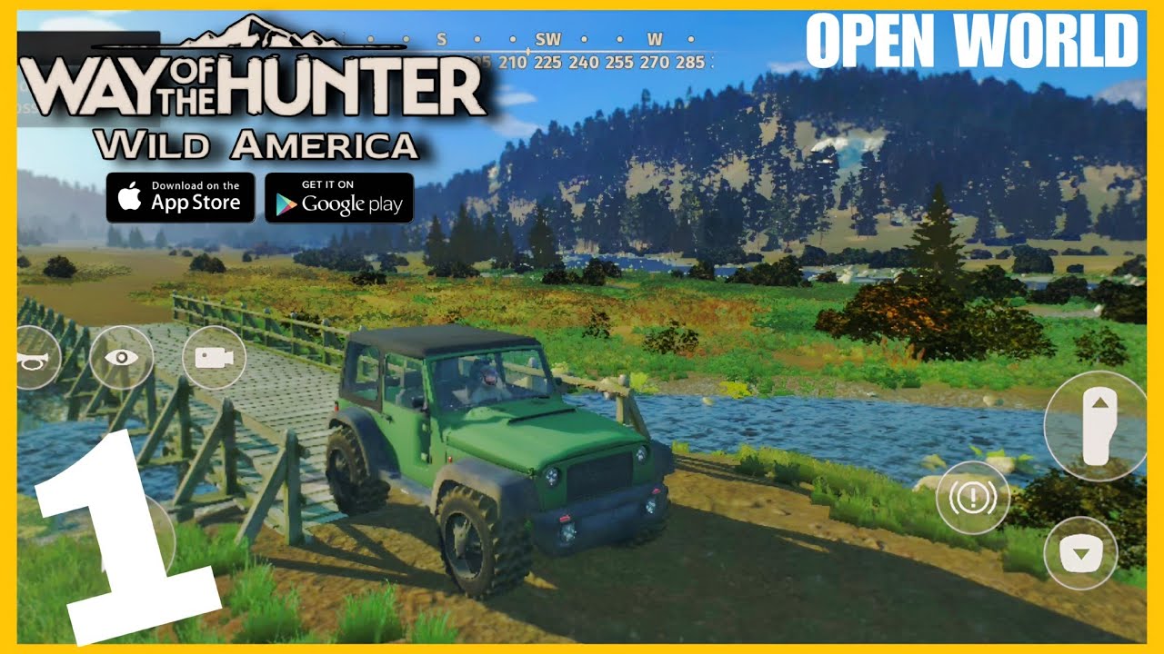 WAY OF THE HUNTER: WILD AMERICA | NEW OPEN WORLD GAME | ANDROID,IOS