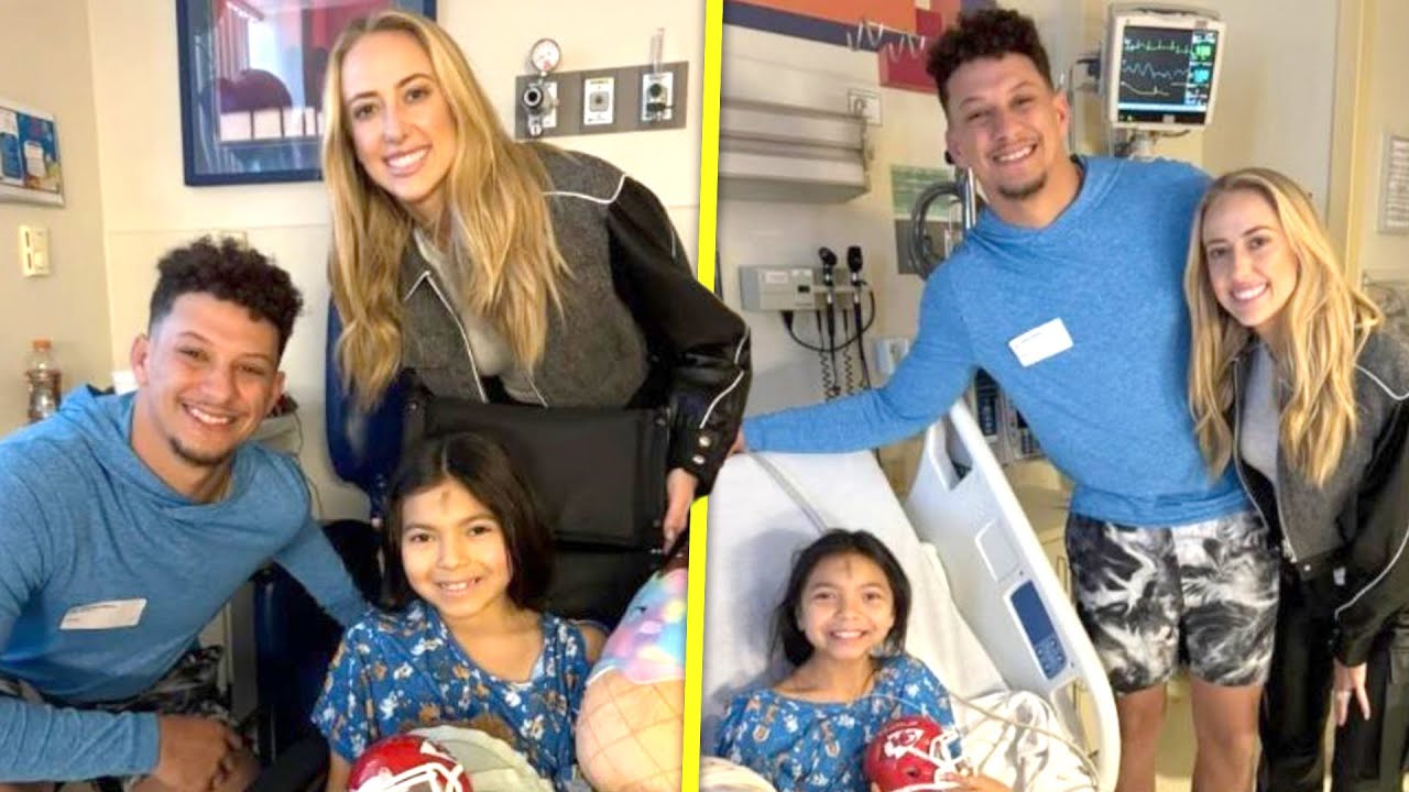 Patrick Mahomes and Wife Visit Kids Injured at Chiefs Parade Shooting