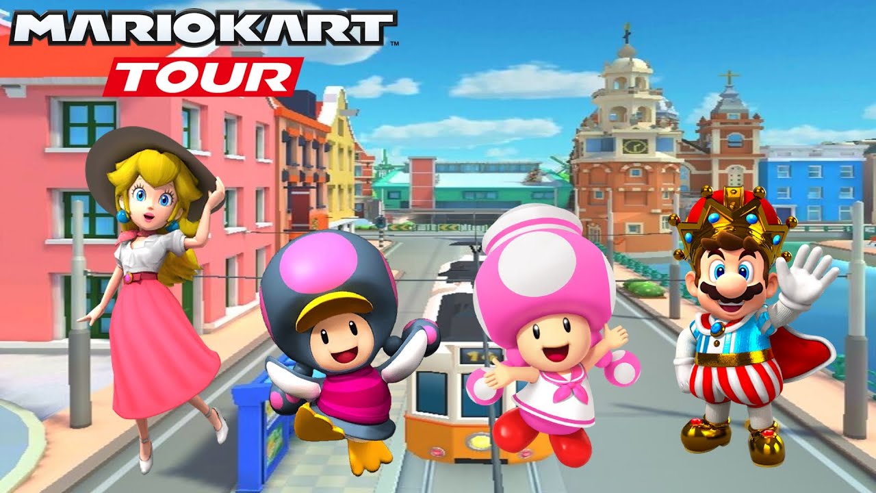 Mario Kart Tour - All Amsterdam Drift Variants (Routes 1 and 2)