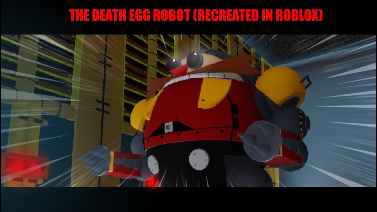 Death Egg Robot (Sonic 2 Final Boss Recreation Roblox Studio)