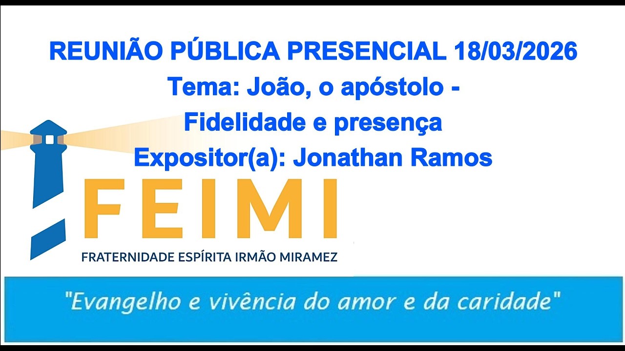 JOÃO, O APÓSTOLO - FIDELIDADE E PRESENÇA