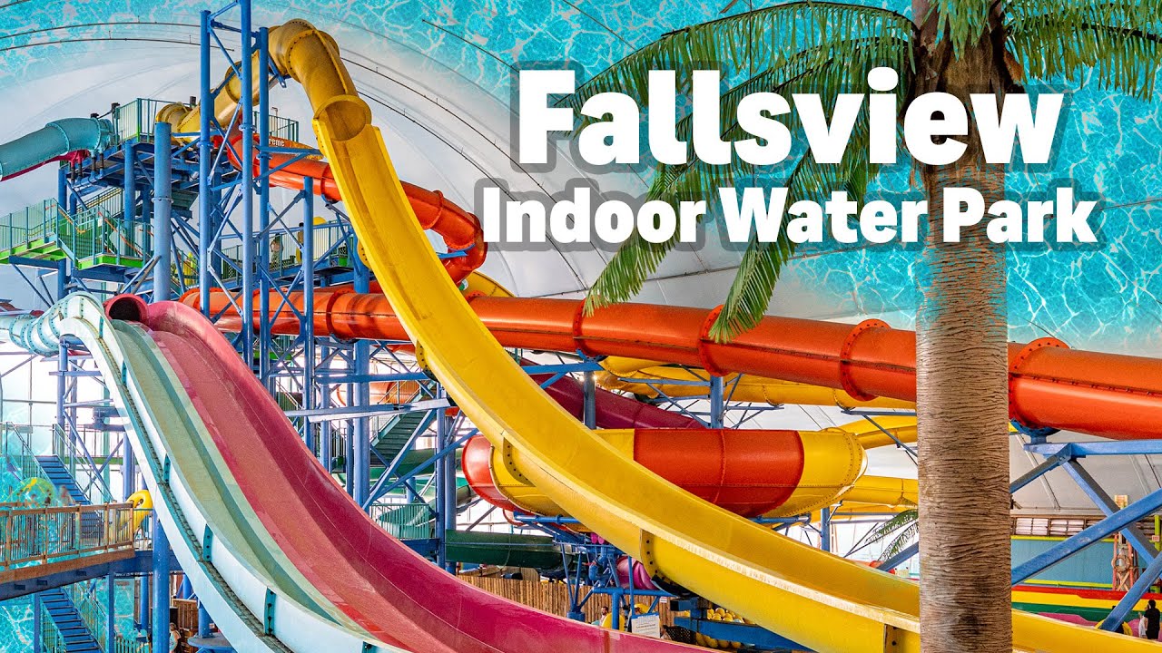All Big Water Slides at Fallsview Indoor Water Park Niagara Falls