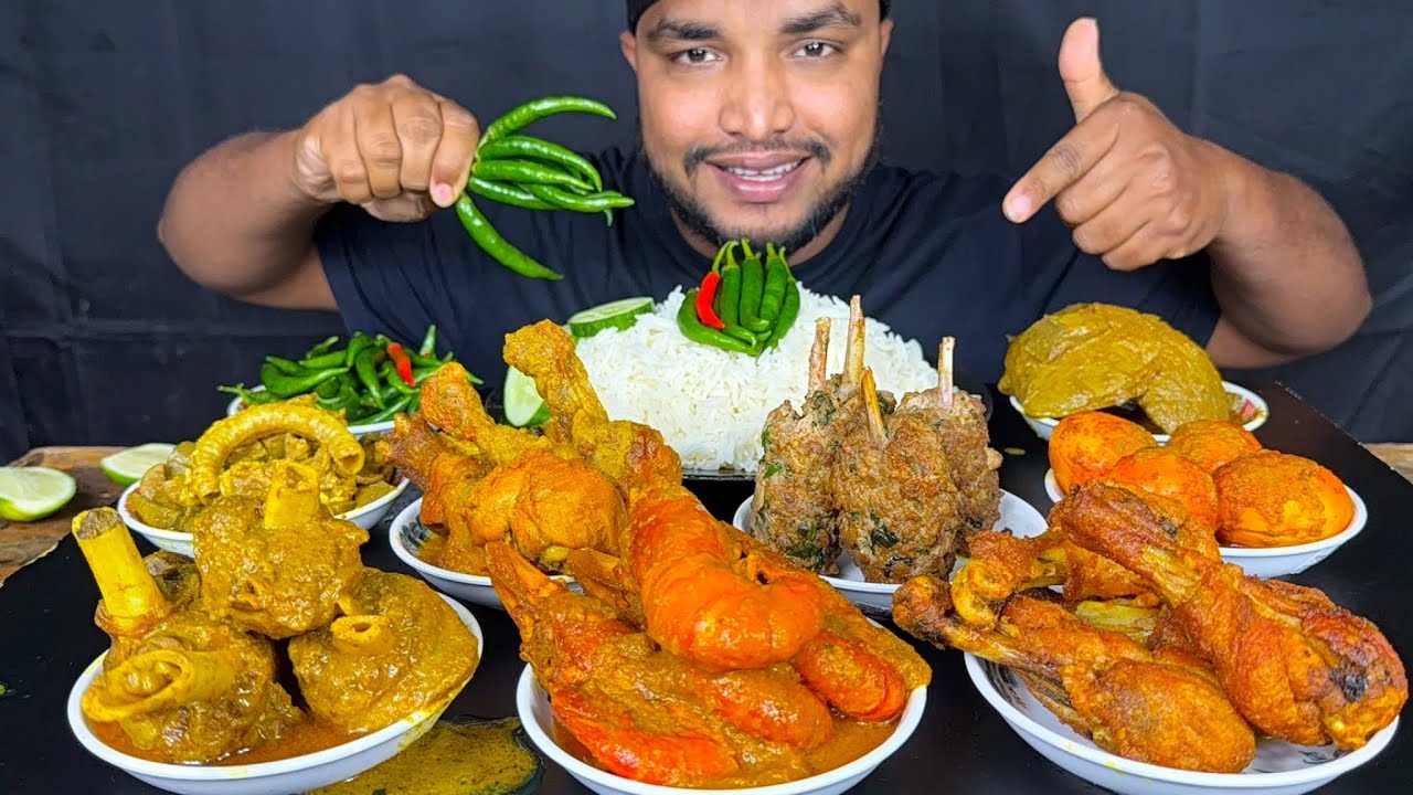 MUTTON CURRY, CHICKEN CURRY, PRAWNS CURRY, EGG CURRY, GOAT FULL LIVER CURRY, MUTTON KABAB AND RICE 