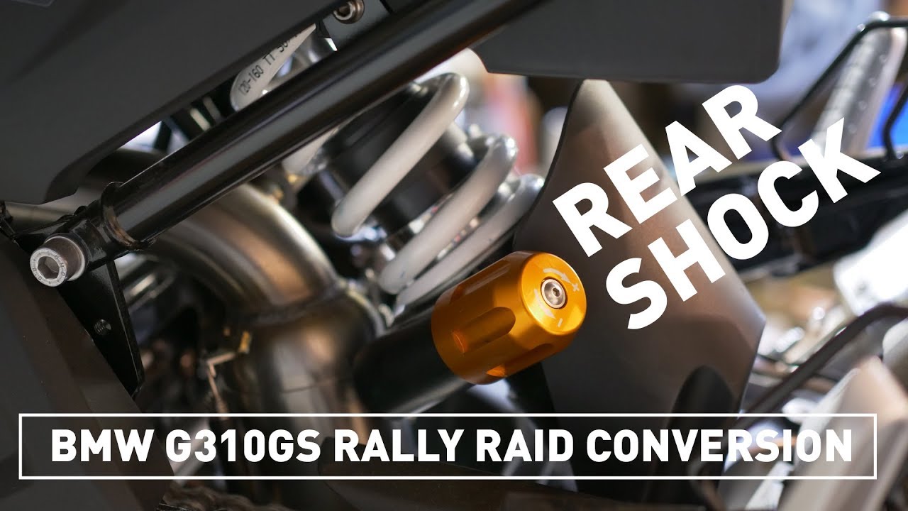 BMW G310GS RALLY RAID PRODUCTS BUILD : EP2 REAR TRACTIVE SHOCK