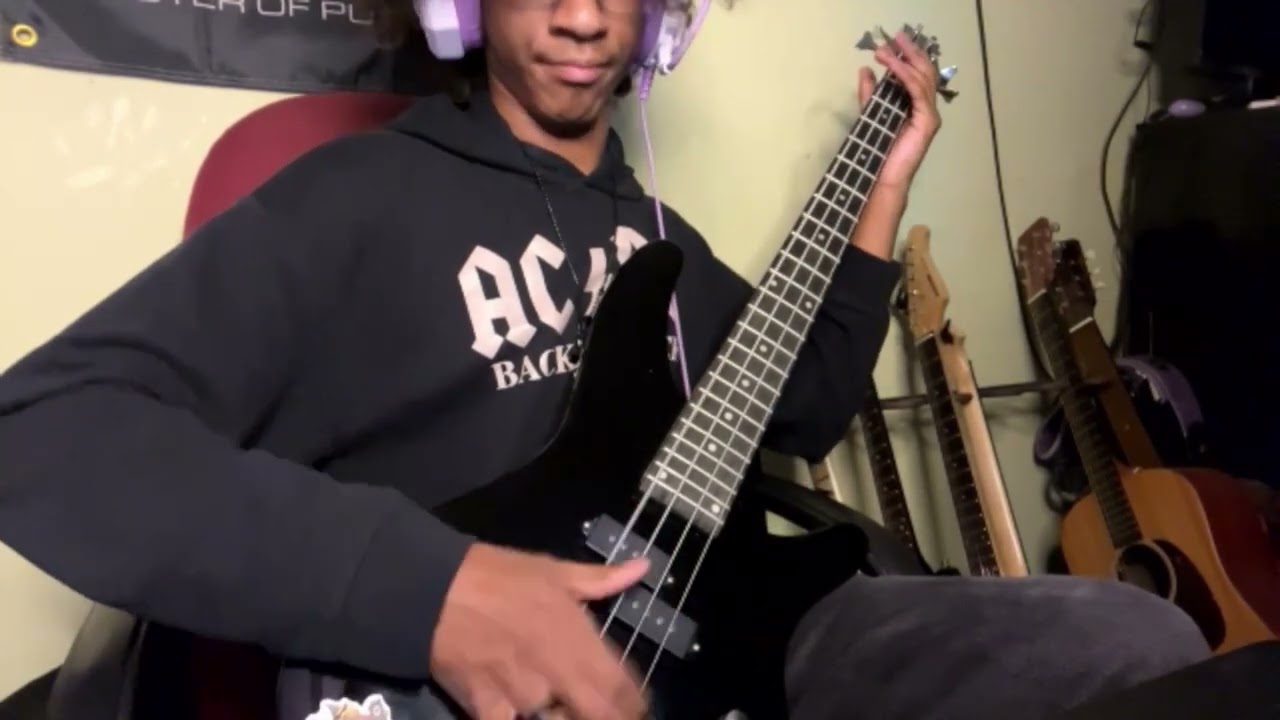 Death Blooms (bass cover) By Me