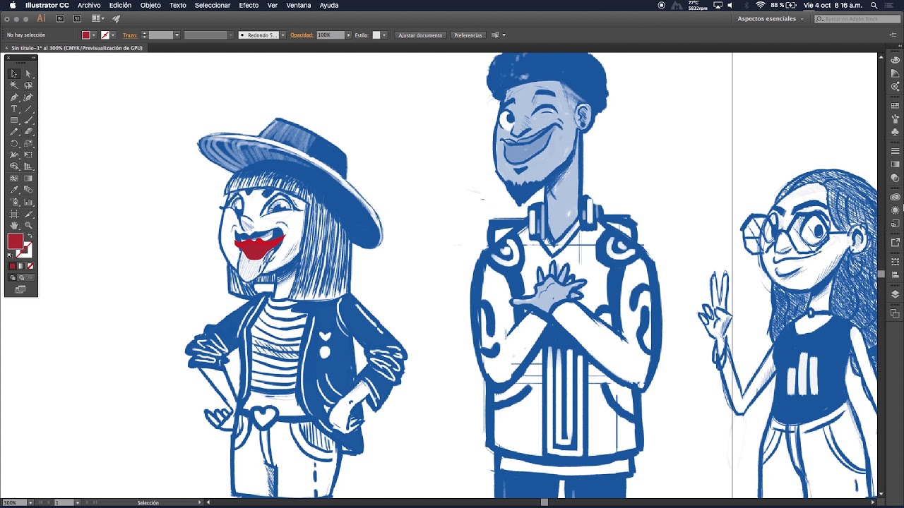 Vectorización de personajes