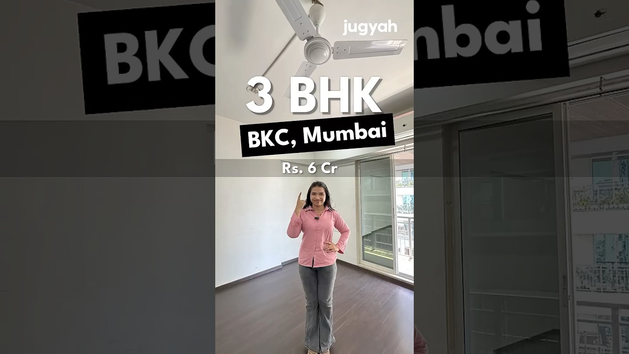 Продается 3-комнатная квартира в районе BKC, Мумбай.
