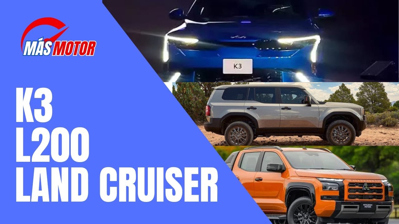 Más Motor Capítulo 1 - Nueva Mitsubishi L200 - Kia K3 - Toyota Land Cruiser #Noticias #Autos