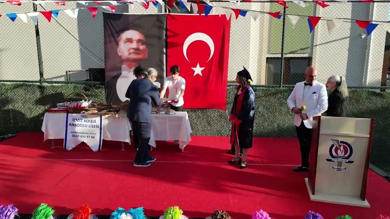 Özel İzmit Koleji 2025 Mezuniyet Programı