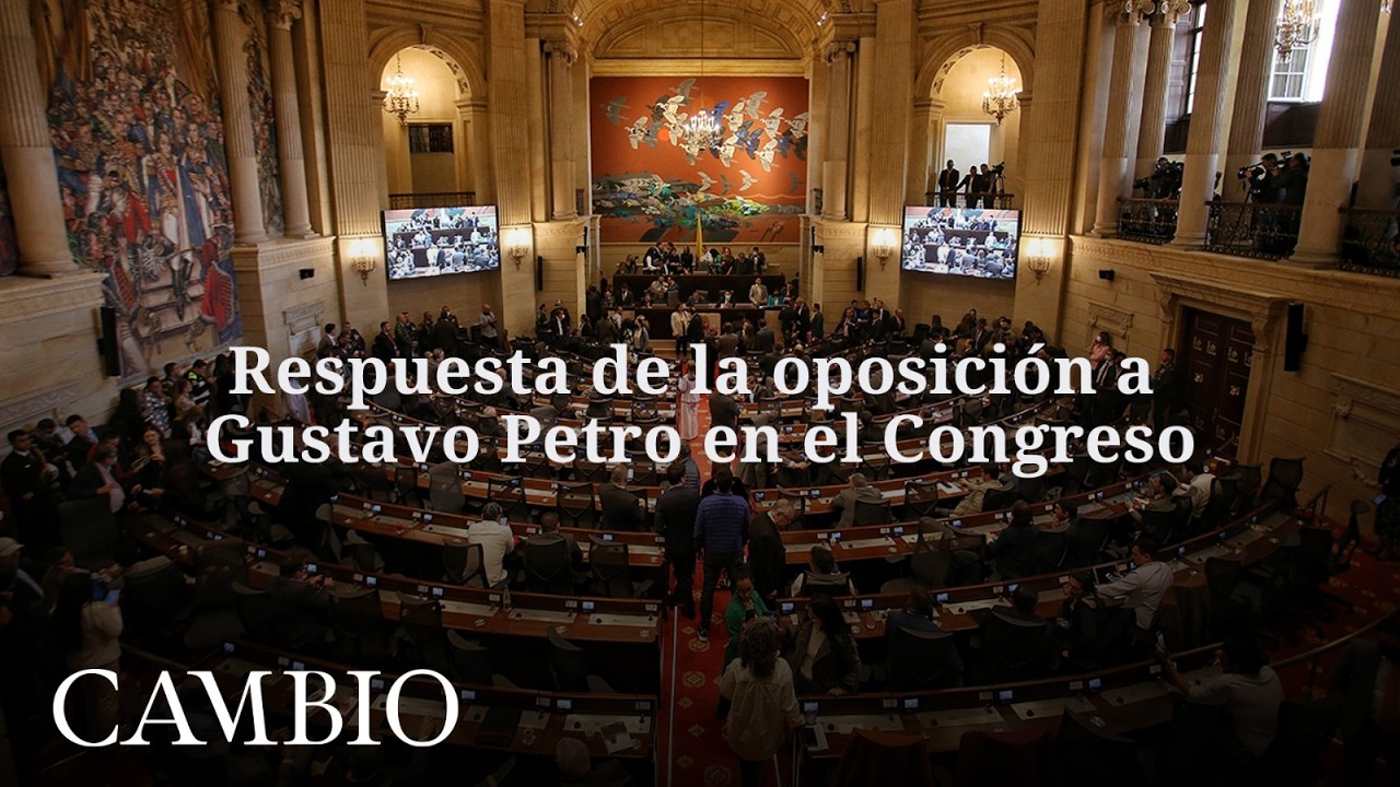 EN VIVO | La oposici&oacute;n responde a Petro: siga la r&eacute;plica al discurso del presidente en el Congreso