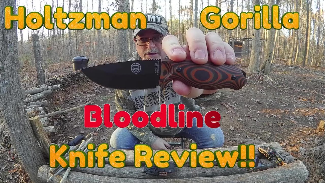 Holtzman gorilla (Bloodline) Survival knife review!!