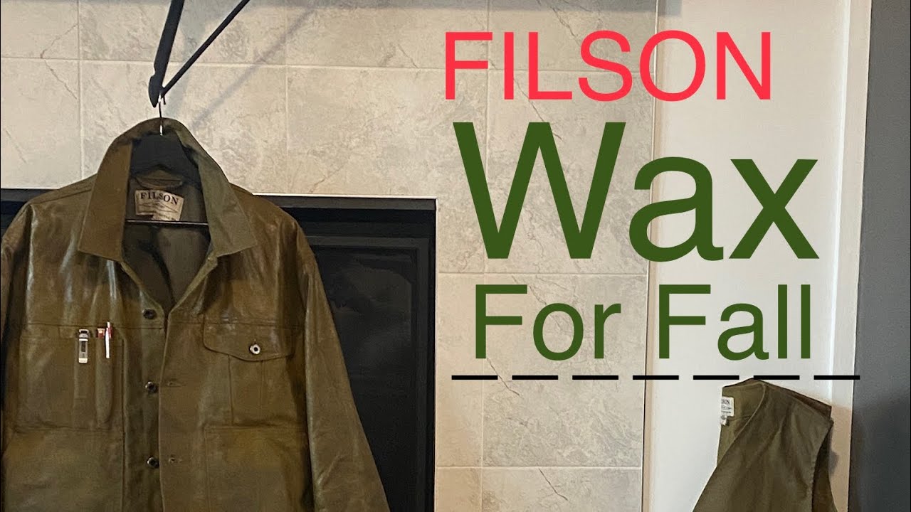 How to wax a Filson jacket