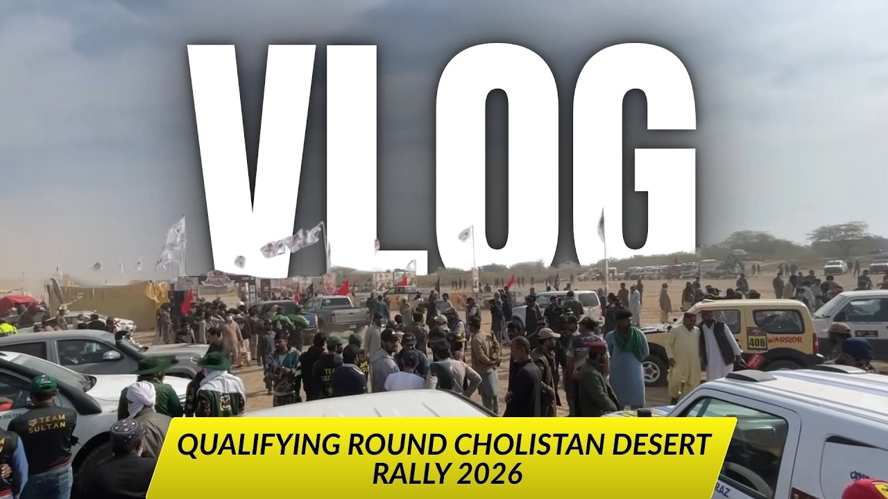 Qualifying Round Vlog || Dust, Speed & Pure Adrenaline || 21st Cholistan Desert Rally 2026