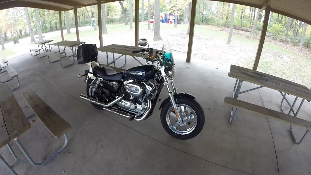 Sport Bike Rider Rides A Harley? 1200 Custom First Ride-Review