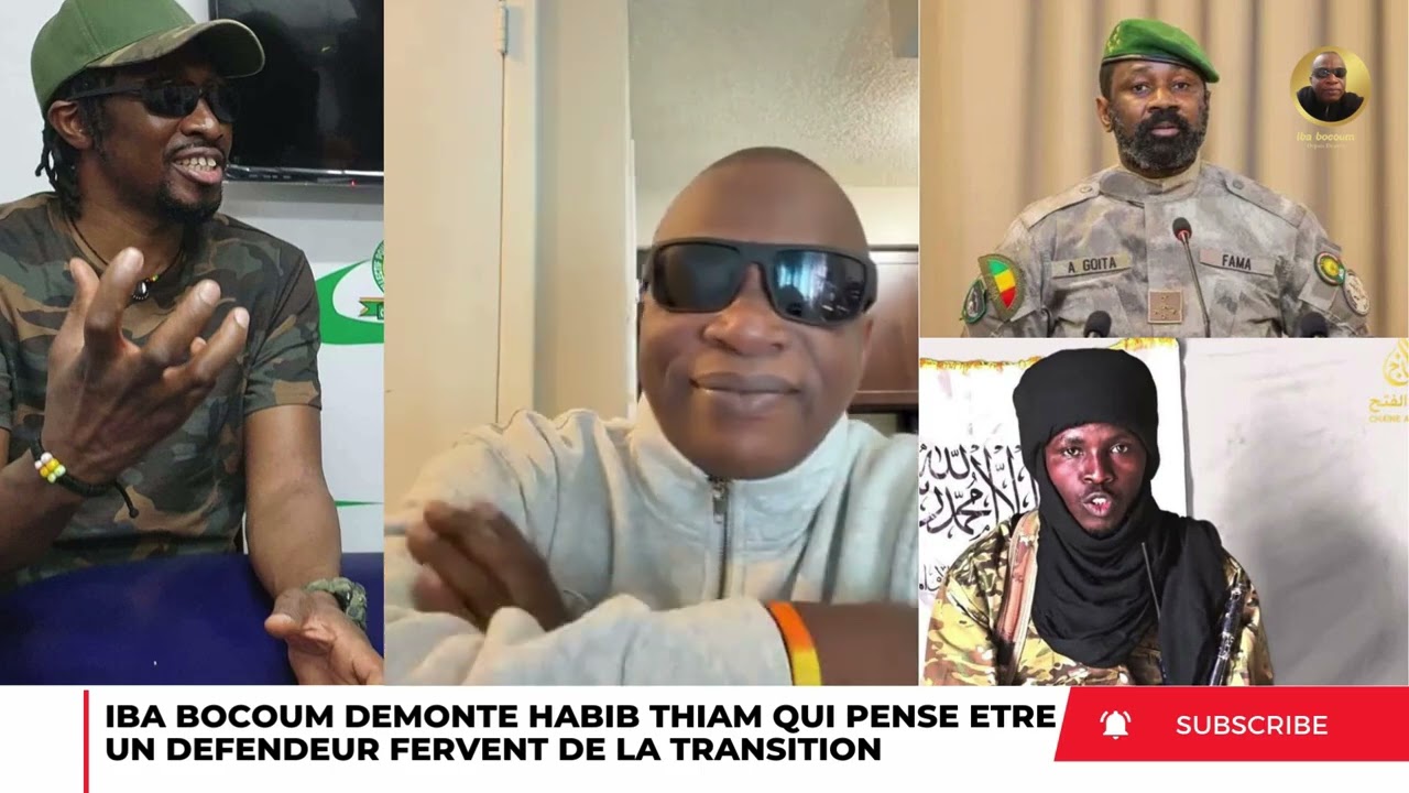 IBA BOCOUM DEMONTE HABIB THIAM QUI PENSE ÊTRE UN DÉFENSEUR FERVENT DE LA TRANSITION 