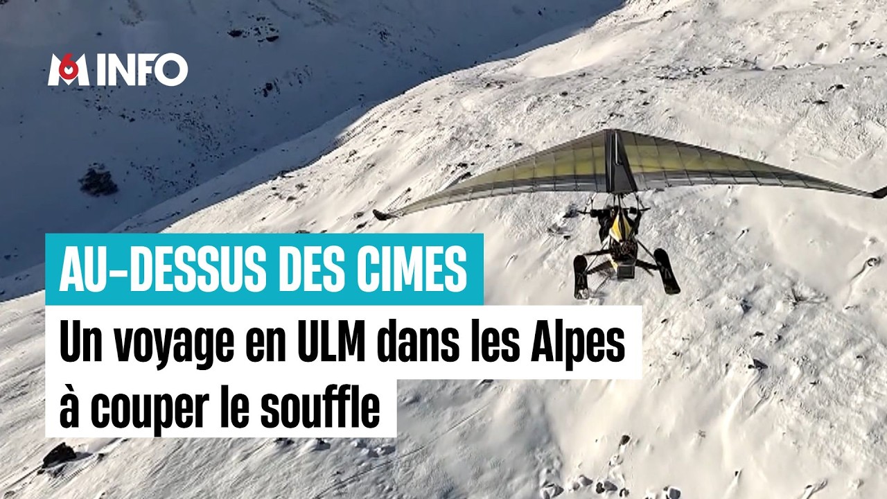 Survolez la montagne à bord d'un ULM