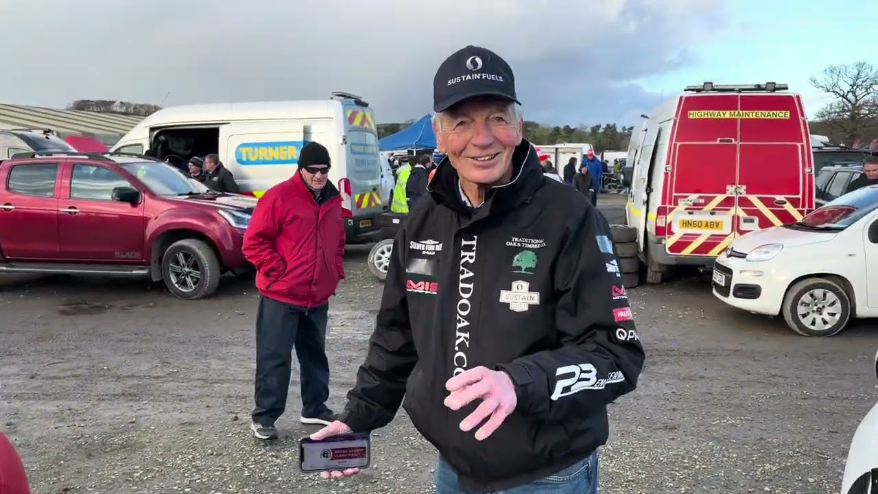 R.A.C Rally 2025 – Tony Jardine’s tour of the service area in Carmarthen