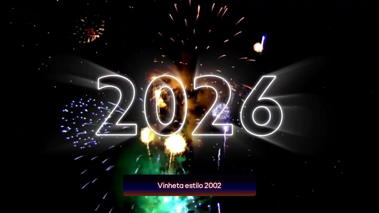 Show da Virada 2025/2026: Vinheta de boletim no estilo 2002&ndash;2004 (Quarta, 31/12/2025) #1