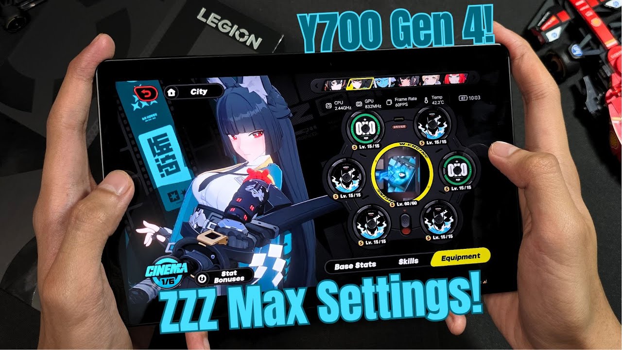 ZZZ Kerasa Kaya Game Enteng Di Tablet Ini! | Lenovo Legion Y700 Gen 4 Zenless Zone Zero 2.2 Test
