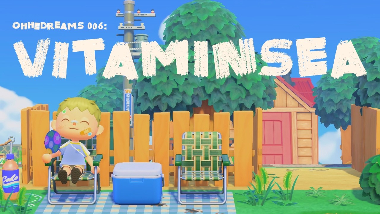 Touring KrystalKat’s Small Town Summer Animal Crossing Island | OHHEDREAMS 006: VITAMINSEA