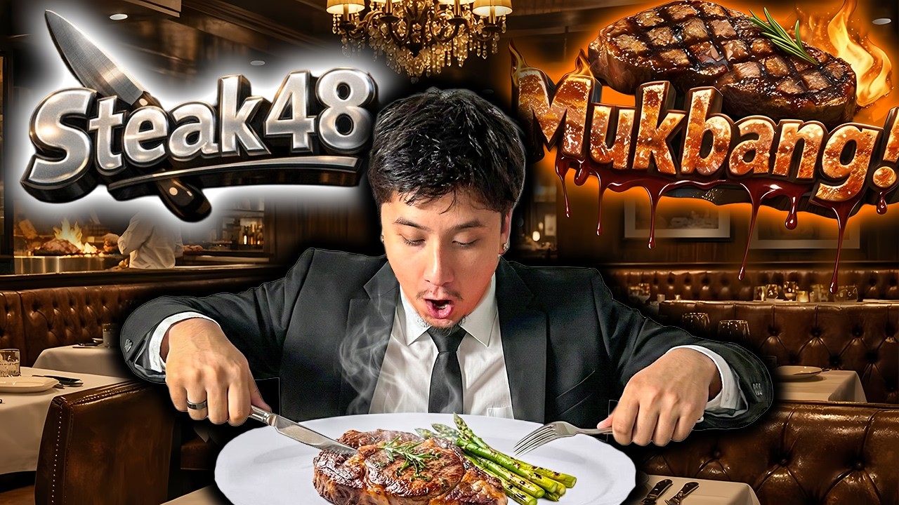 5 STAR RESTAURANT MUKBANG *JUICY* 