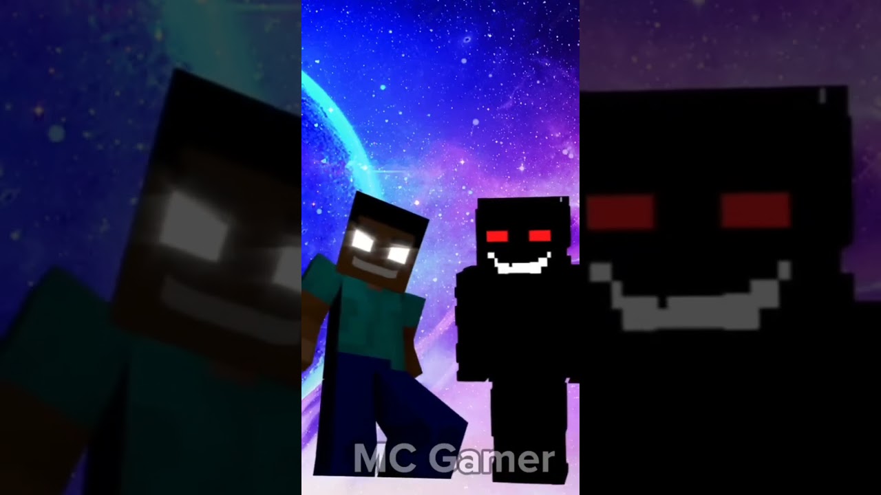 HEROBRINE VS ALL MOBS #shorts #minecraft #opninja  credit-mc gamer