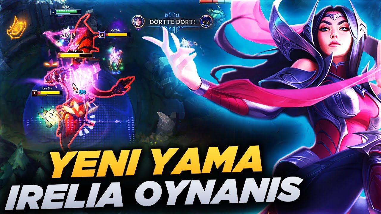 YENİ YAMA İLE İRELİA TAM BİR ÖLÜM MAKİNESİ 😱| Emre Bey