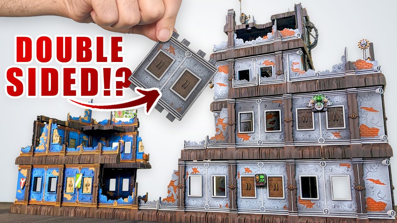 Making Reversible Terrain for 40k AND Fantasy!