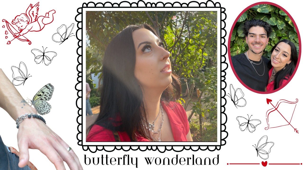 My Valentine's Day at Butterfly Wonderland | VLOG