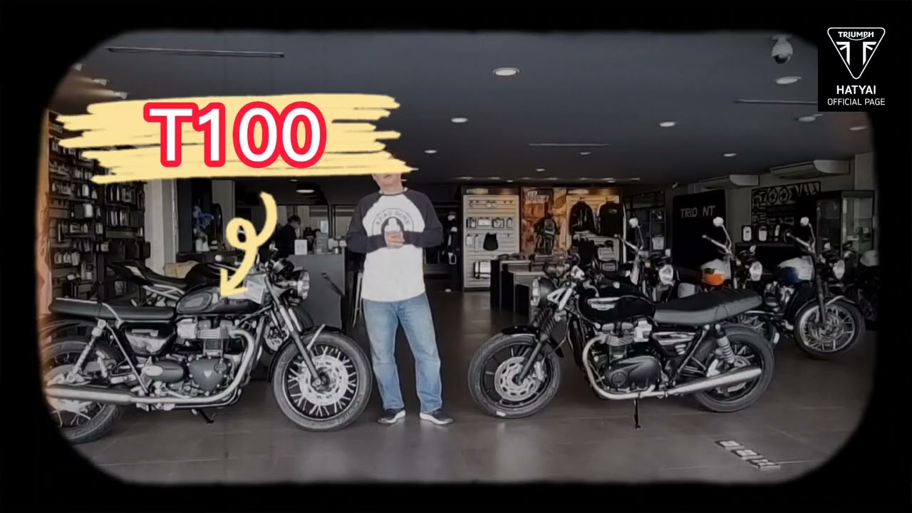 Speed twin 900 กับ T100 ตัดสินใจยังไงดี❓️ #เชลล์บอล #Triumph #TriumphHatyai