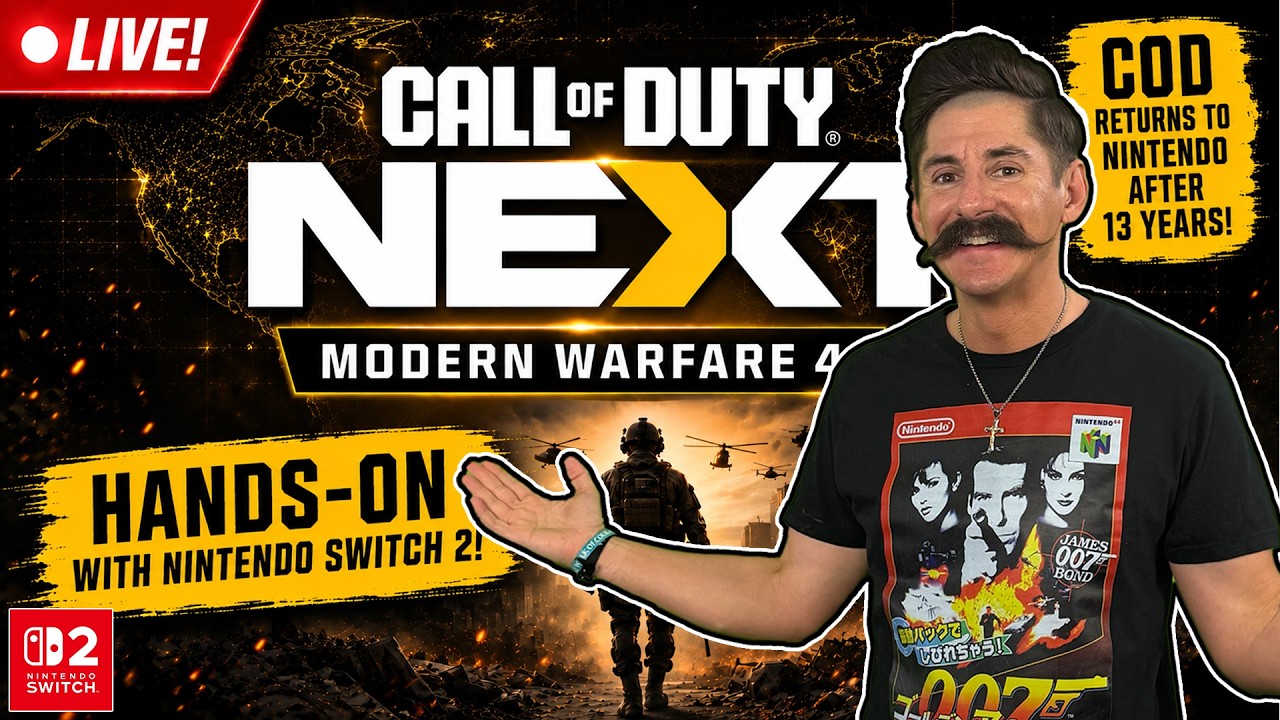 Modern Warfare 4 Nintendo Switch 2 Gameplay LIVE! | Call of Duty NEXT