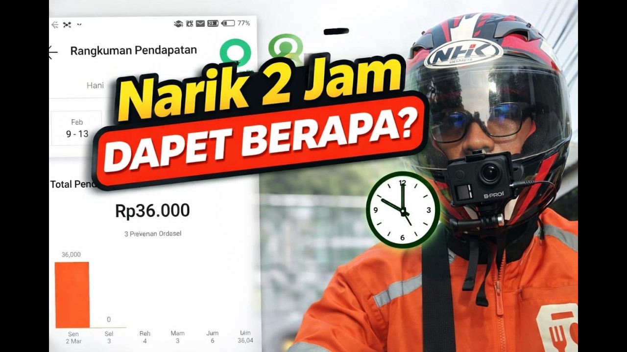 Driver Ojol Narik 2 Jam, Bisa Buat Apa Aja?