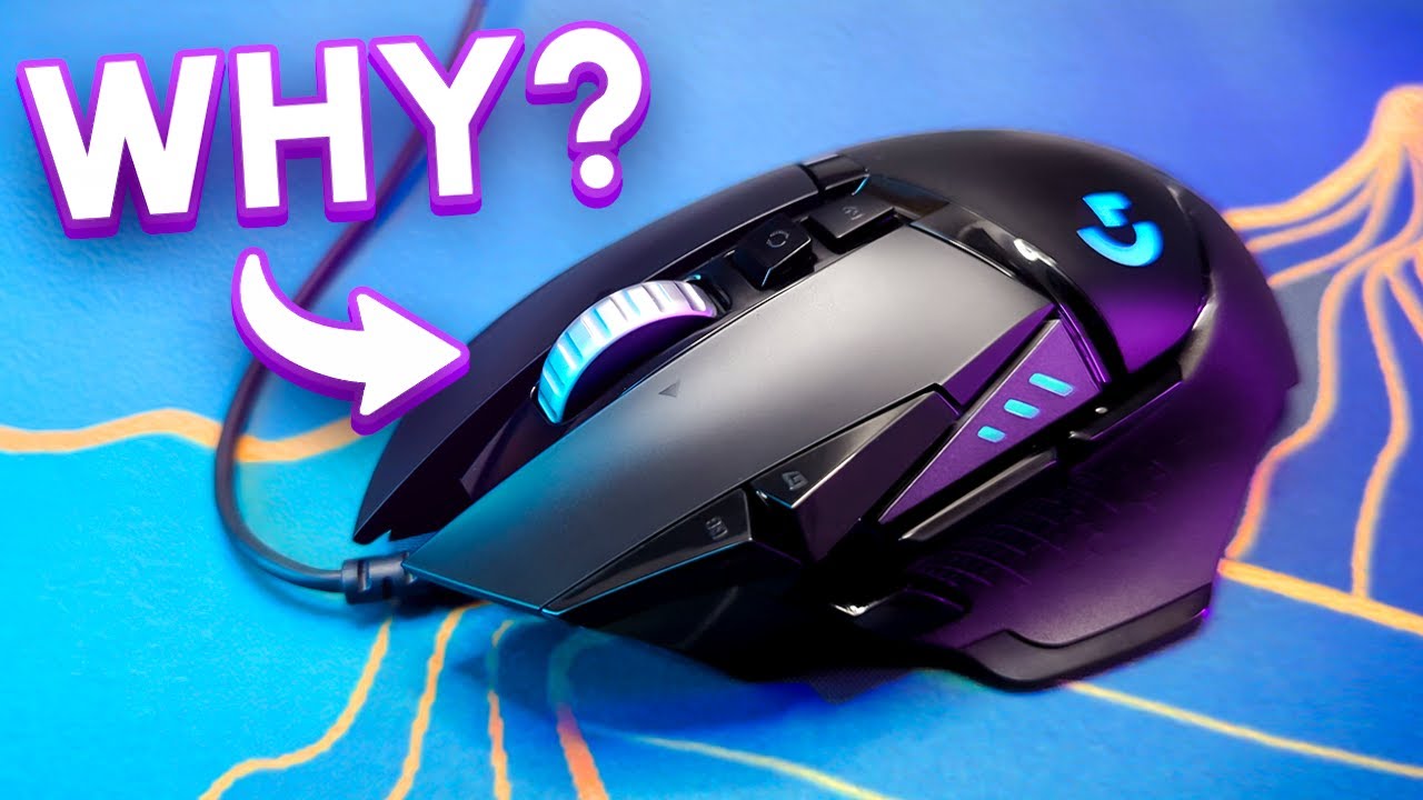 Самая продаваемая игровая мышь? Logitech G502 HERO