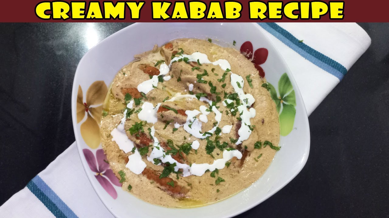 Creamy Kabab Recipe | delicious food with rehana