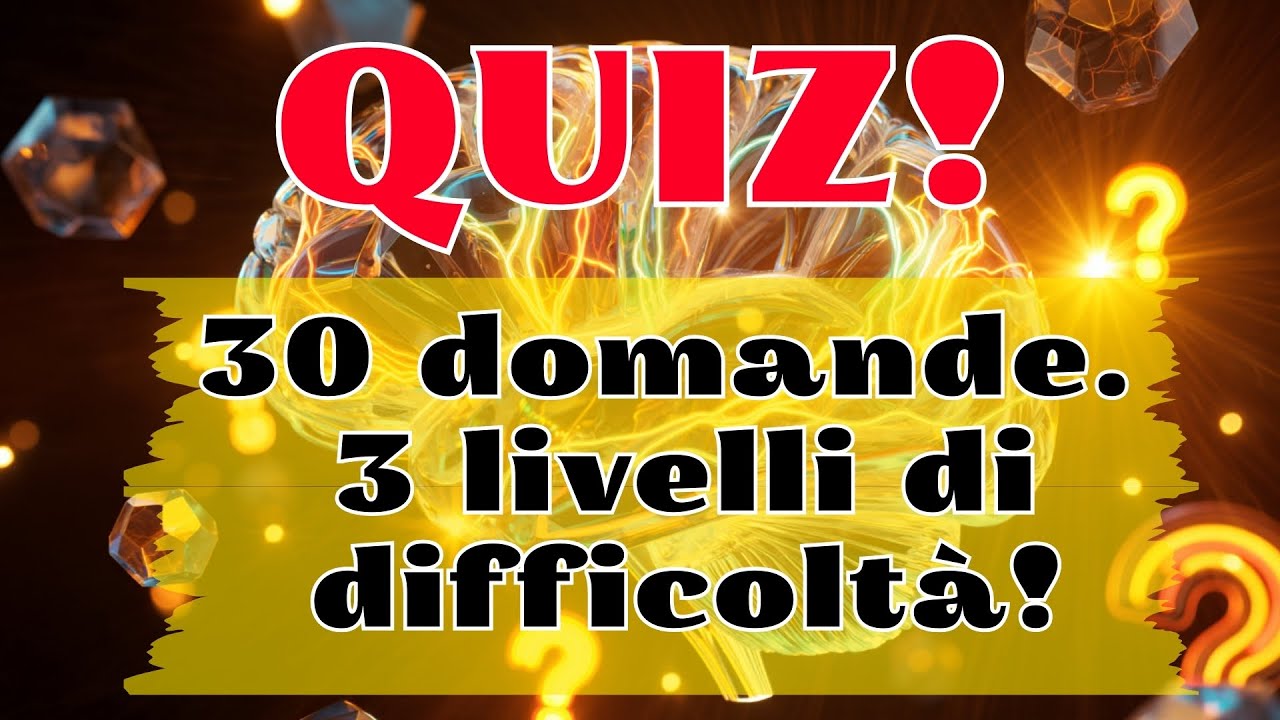 Test di Conoscenza con Inganno 🤔 30 Domande, 3 Livelli e un Bonus Inaspettato