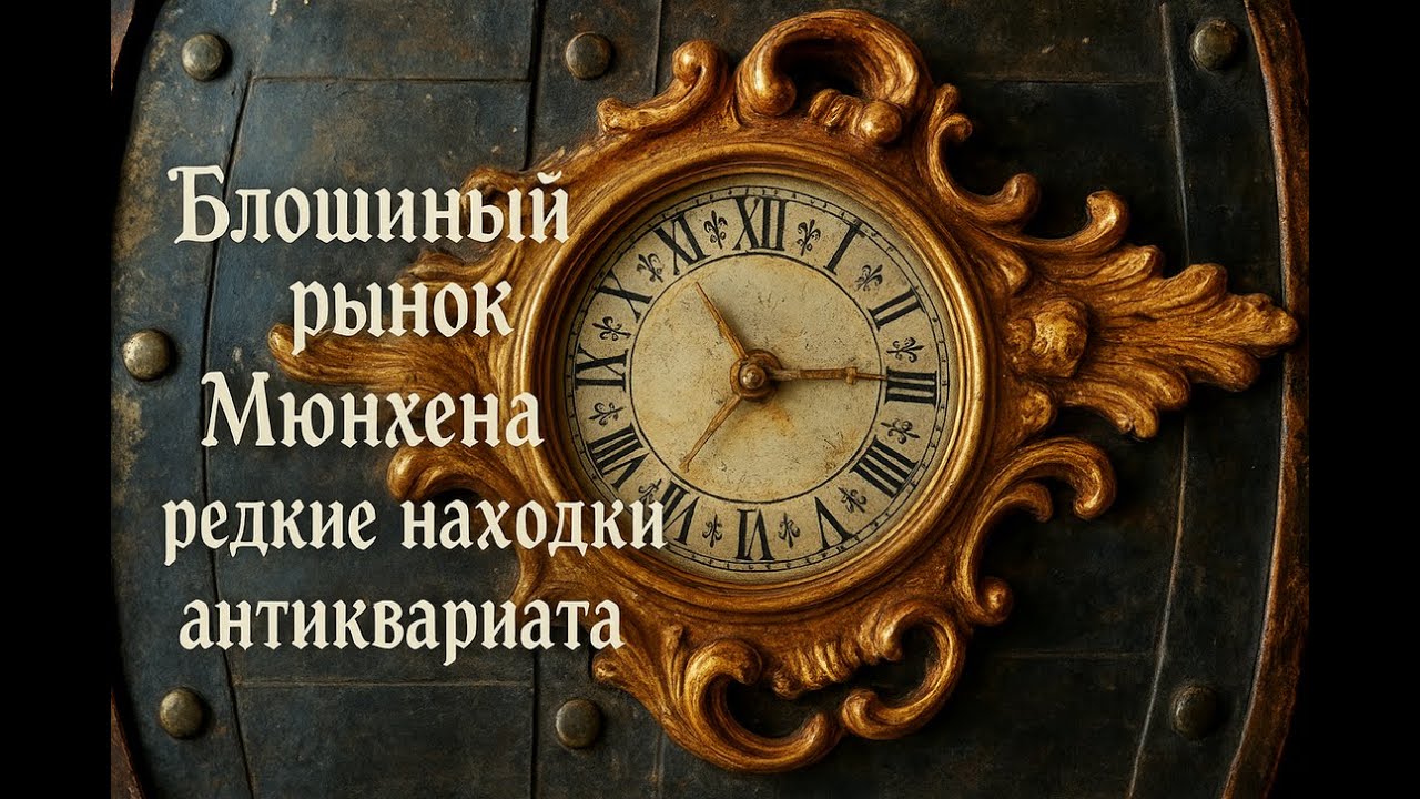 Блошиный рынок Мюнхена | прогулка и покупки
