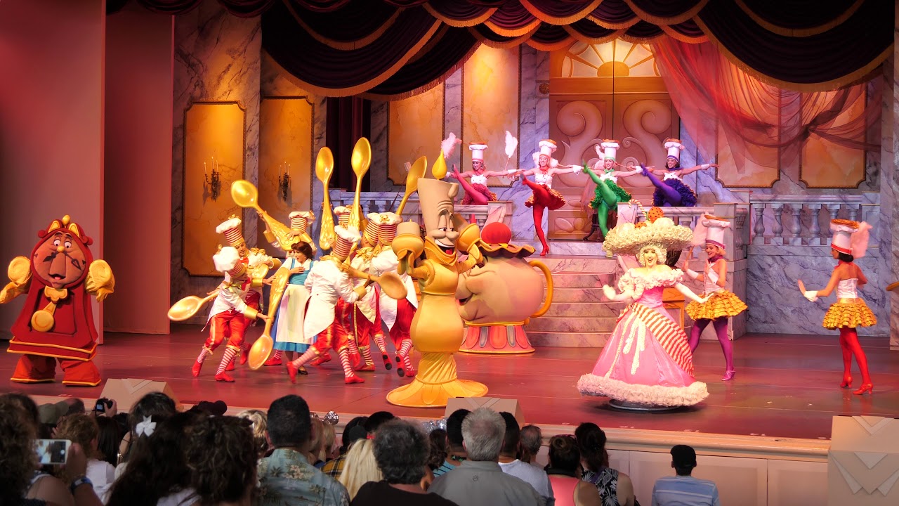 4K - Hollywood Studios - Beauty And The Beast - Oct 2018