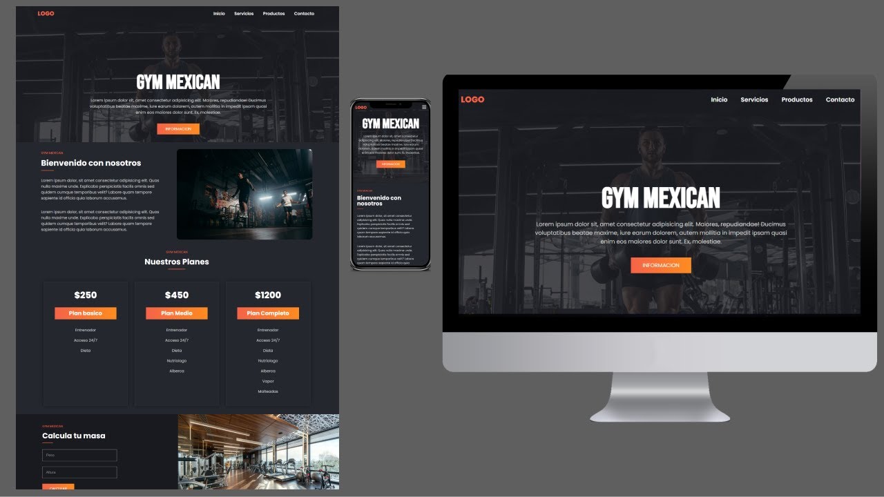 como HACER una PAGINA WEB RESPONSIVE en HTML y CSS 🚀