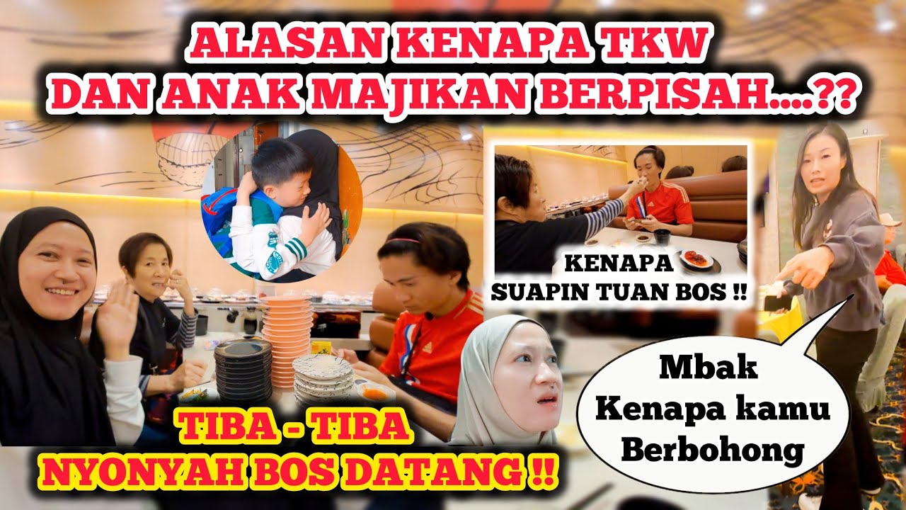 TKW KELUAR DARI RUMAH MAJIKAN MALAM HARI‼️BUKA PUASA BERSAMA MAJIKAN KALI INI TANPA ANAK MAJIKAN