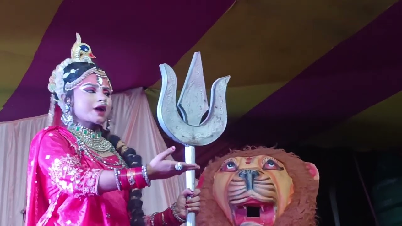 Durga mai ke jhakhi #ujjawal jhakhi group Live show