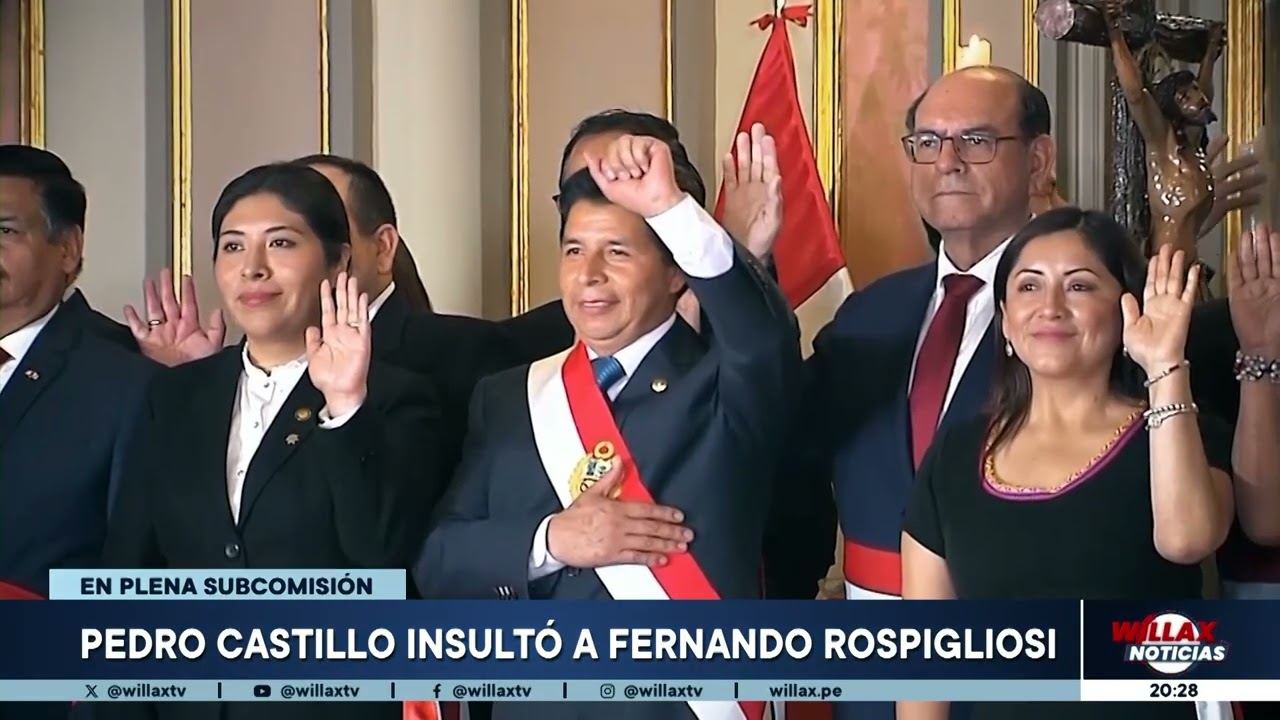 Willax Noticias - OCT 24 - EL SHOW DE CASTILLO Y NOBLECILLA EN SUBCOMISI&Oacute;N | Willax