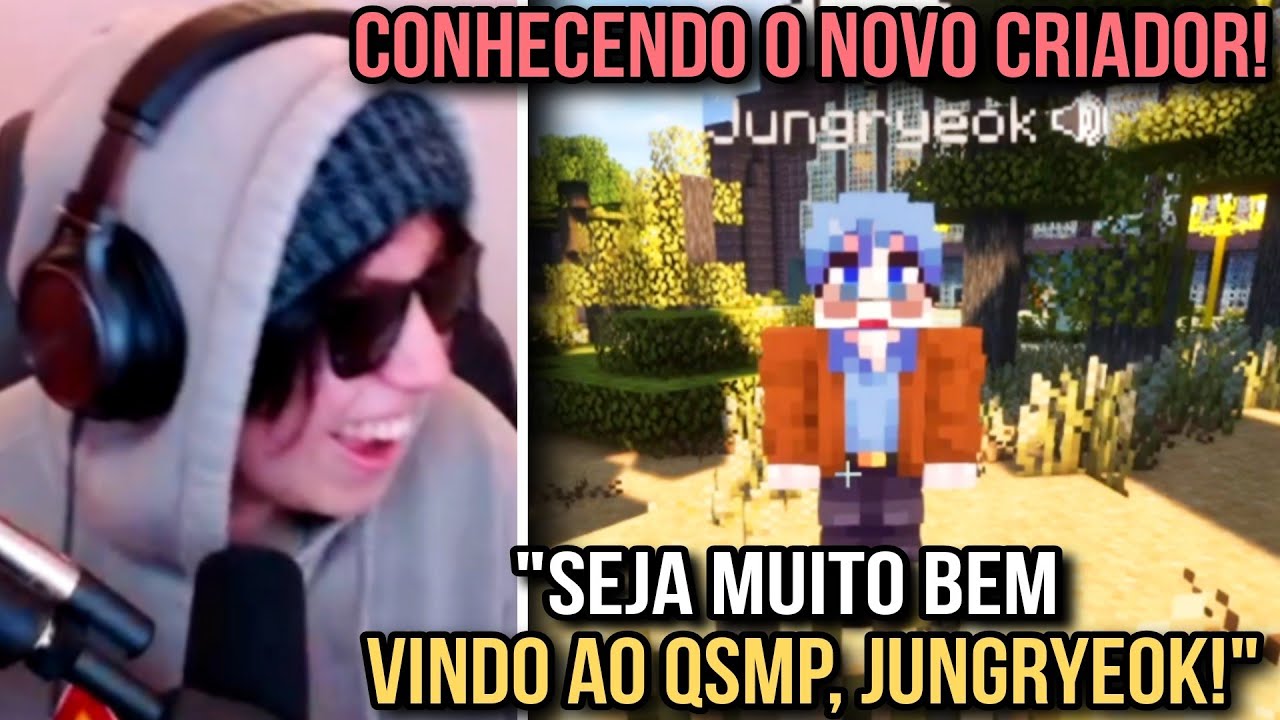 QUACKITY CONHECENDO O NOVO CRIADOR COREANO (Jungryeok) | QSMP