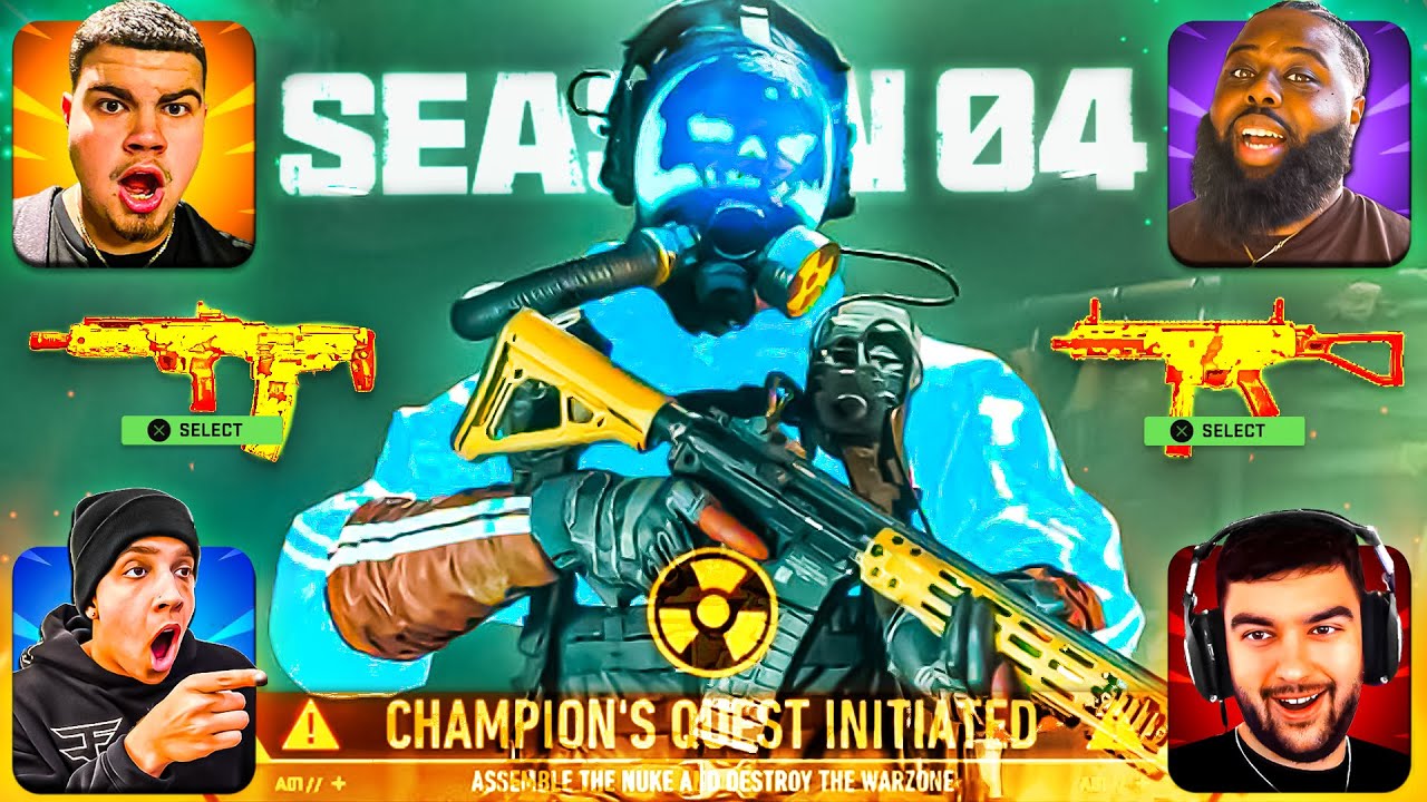 FAZE NUKE SQUAD GETS A NUKE IN WARZONE..☢
